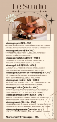 Flyers massages